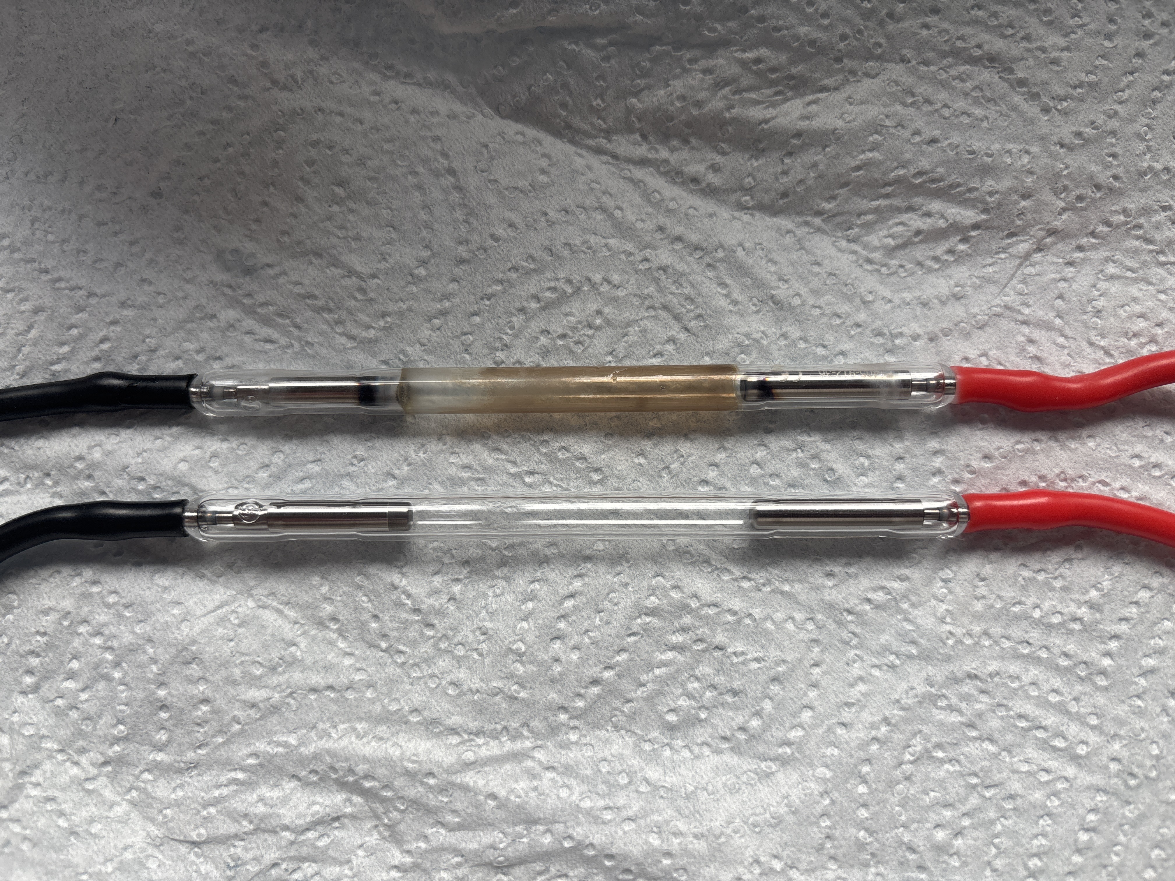 Vista de conectores superiores