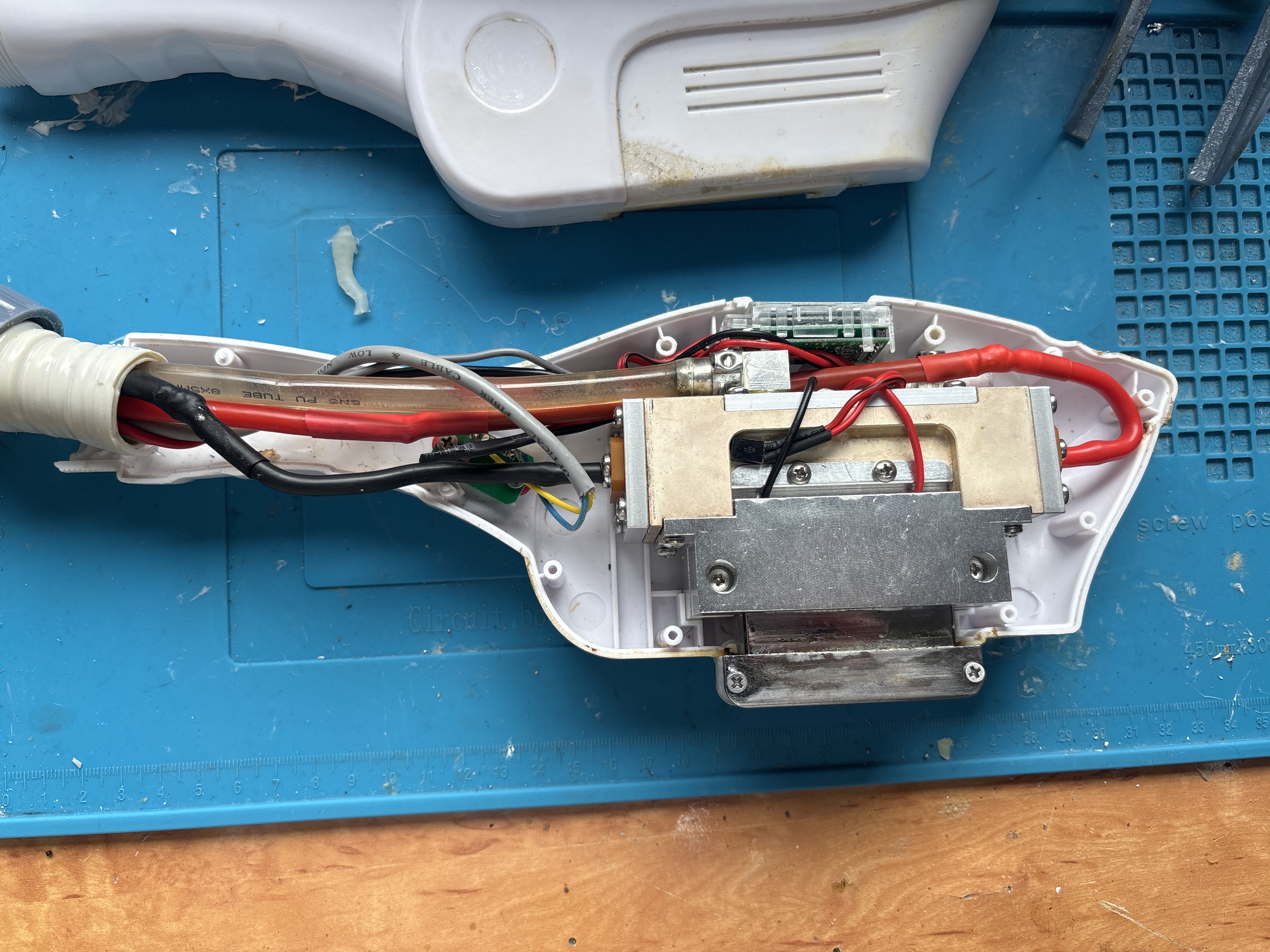 Vista exterior de la máquina