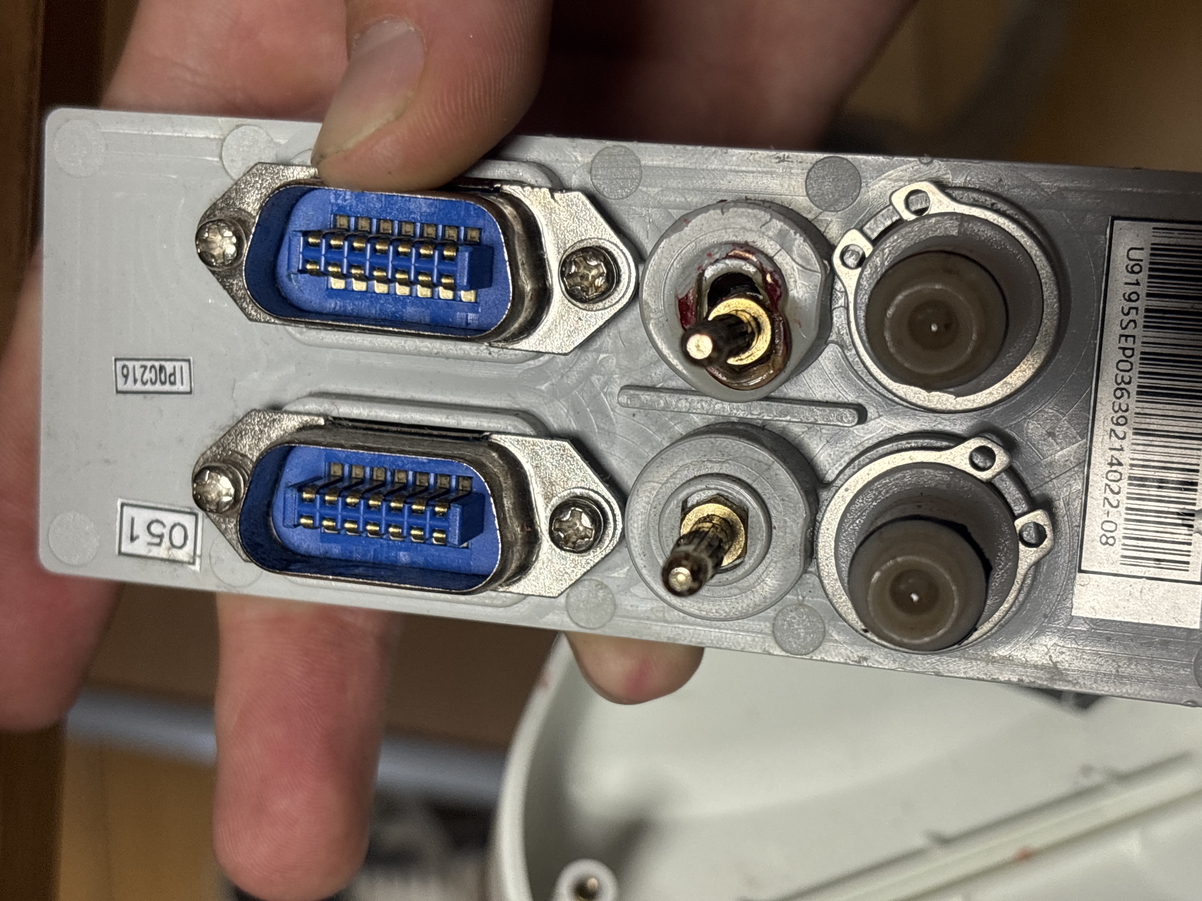 Detalle de componentes